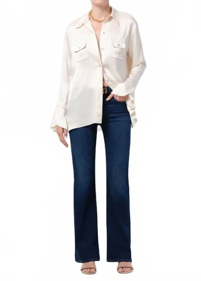 Citizen Of Humanity Lilah High Rise Bootcut Jeans In Dakota In Blue