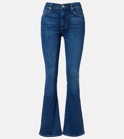 Citizen Of Humanity Lilah High-rise Flared Jeans In Blue