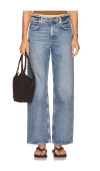 Citizen Of Humanity Citizens Of Humanity Lindz Low Rise Easy Straight Leg Jeans In Blue