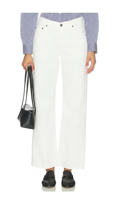 Citizen Of Humanity Lindz Easy Straight Jeans In White