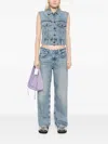 Citizen Of Humanity Lindz Low Rise Easy Straight Jean In Bijou In Multi