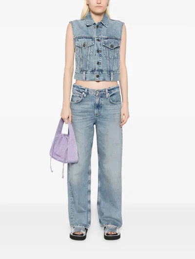 Citizen Of Humanity Lindz Low Rise Easy Straight Jean In Bijou In Multi