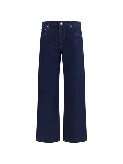 Citizen Of Humanity Lindz Straight-leg Jeans In Blue