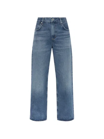 Citizen Of Humanity Lindz Straight-leg Jeans In Blue