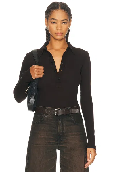 CITIZEN OF HUMANITY LONG SLEEVE 60'S POLO