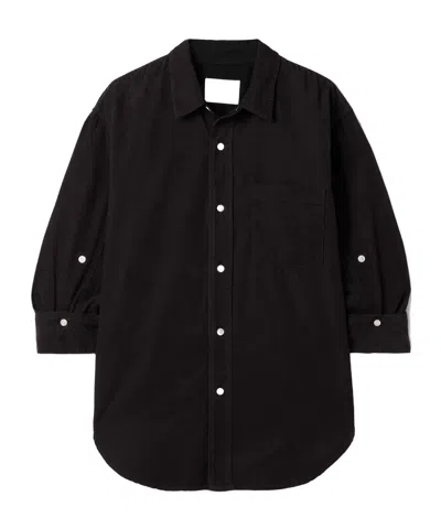 Citizen Of Humanity Long Sleeve Shirt In Black