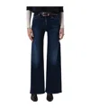 Citizen Of Humanity Lyra Long Wide Leg In Blue
