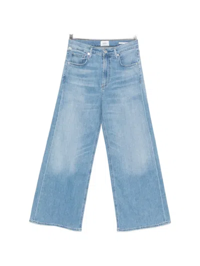 Citizen Of Humanity Lyra Wide-leg Jeans In Blue