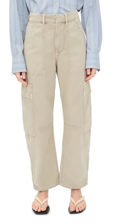 Citizen Of Humanity Marcelle Cargo Pants Burnished Quartz In Neutral