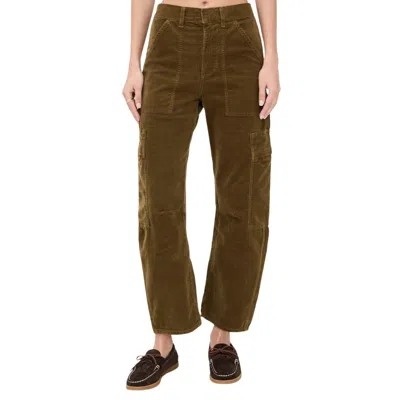 Citizen Of Humanity Marcelle Corduroy Cargo Pants In Manuka In Multi