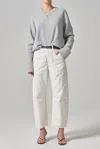 Citizen Of Humanity Citizens Of Humanity Marcelle Low Rise Barrel Cargo Pants In Multi