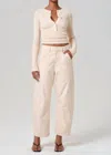 Citizen Of Humanity Marcelle Low Slung Cargo Pants In Shrimp In Neutral