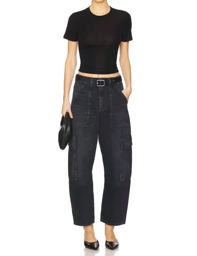 Citizen Of Humanity Marcelle Low Slung Cargo Pants In Trinity