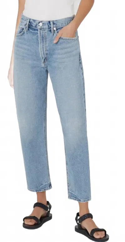 Citizen Of Humanity Marlee Relaxed Taper Jean In Fling In Blue