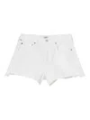 Citizen Of Humanity Marlow Cotton Shorts In White
