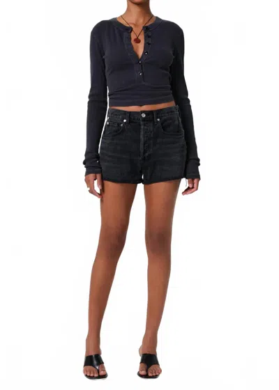 Citizen Of Humanity Marlow Vintage Short In Gray