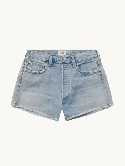 Citizen Of Humanity Marlow Vintage Shorts Libertine 28 In Blue