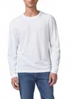 Citizen Of Humanity Men's Everyday Long Sleeve Tee In White In White
