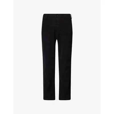 Citizen Of Humanity Mens Citizens Of Humanity Finn Field Straight-leg Cotton Blend Trousers In Brown