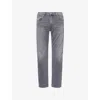 Citizen Of Humanity Mens Citizens Of Humanity Gage Classic Straight-leg Stretch-denim Blend Jeans In Gray