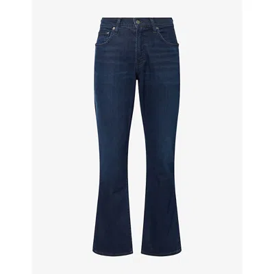 Citizen Of Humanity Mens Eighty Eight Relaxed Bootcut Jeans Undertow In Blue