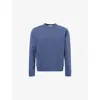 Citizen Of Humanity Mens Indigo (md/dk Navy) Vintage Crewneck Cotton-blend Sweatshirt Xs In Blue
