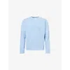 Citizen Of Humanity Mens Lt Indigo (md/lt Ind) Vintage Crewneck Cotton-blend Sweatshirt In Blue