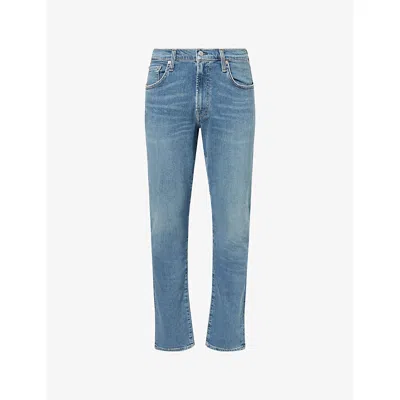 Citizen Of Humanity Mens Parkland London Slim-leg Denim Jeans In Blue
