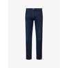 Citizen Of Humanity Mens Undertow Adler Brand-patch Stretch-denim Jeans In Blue