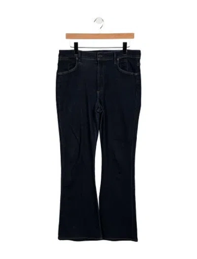 Pre-owned Citizen Of Humanity Mid-rise Flared Jeans In Blue