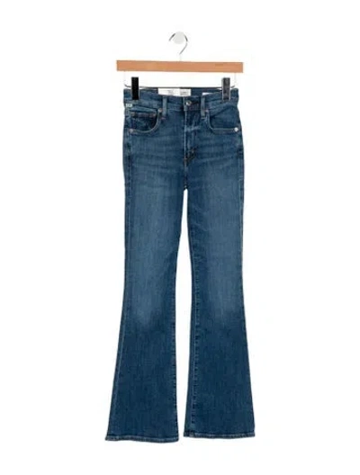 Pre-owned Citizen Of Humanity Mid-rise Flared Jeans W/ Tags In Blue
