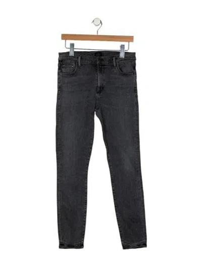 Pre-owned Citizen Of Humanity Mid-rise Skinny Leg Jeans In Gray