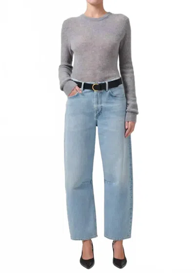 Citizen Of Humanity Miro Barrel Fit Wide Leg Jean In Gemini (lt Indigo) In Multi