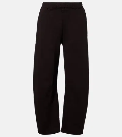 Citizen Of Humanity Miro Cotton Fleece Sweatpants In Black
