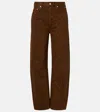 Citizen Of Humanity Womens Citizens Of Humanity Miro Relaxed-fit Denim Jeans In Brown