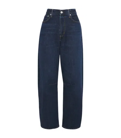 Citizen Of Humanity Miro Mid-rise Relaxed Jeans In Blue