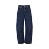 Citizen Of Humanity Womens Citizens Of Humanity Ayla Baggy Wide-leg Denim Jeans In Blue