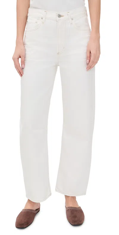 Citizen Of Humanity Miro Long Relaxed Jeans In White