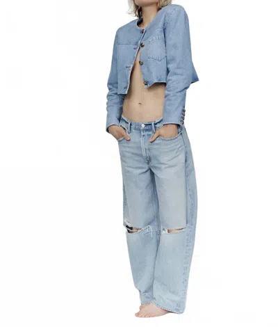 Citizen Of Humanity Miro Relaxed Straight Jeans In Blue