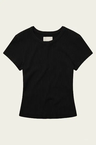 Citizen Of Humanity Nello Tee In Black