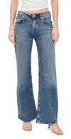 Citizen Of Humanity Annina High-rise Wide-leg Jeans In Blue