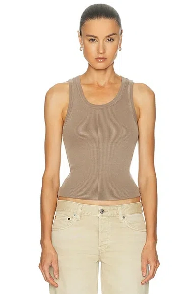 Citizen Of Humanity Nova Tank Top In Brown