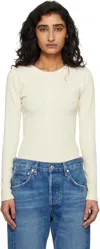Citizen Of Humanity Citizens Of Humanity Varra Henley T-shirt In Green