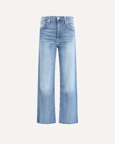 Citizen Of Humanity Blue Cotton Straight-leg Jeans