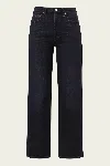 Citizen Of Humanity Palma Straight Clean Hem In Medallion In Black