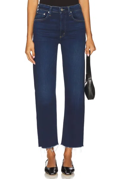 Citizen Of Humanity Palma Straight Jeans In Dakota In Blue