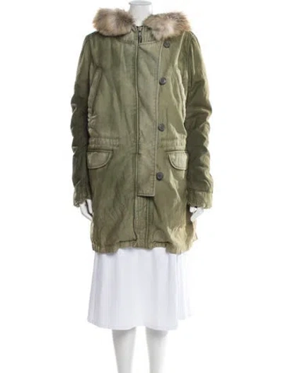 Pre-owned Citizen Of Humanity Parka W/ Tags In Green