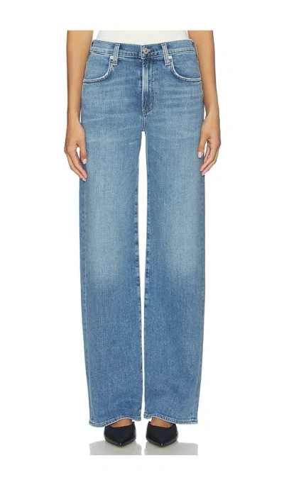 Citizen Of Humanity Petite Annina Straight Leg Jeans In Blue