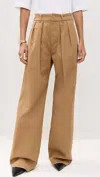 Citizen Of Humanity Petra Pleated Trouser In Nano In Nude