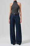 Citizen Of Humanity Petra Pleated Trouser Jean In Eden In Multi